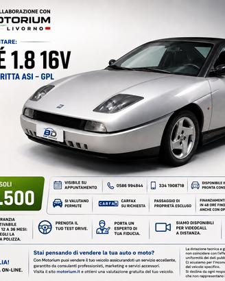 FIAT COUPÉ 1.8 i.e. 16V PININFARINA DESIGN DEL 199