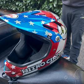 casco integrale mtb bimbo