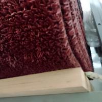 Tappeto zerbino finto prato rosso