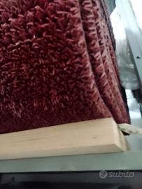 Tappeto zerbino finto prato rosso