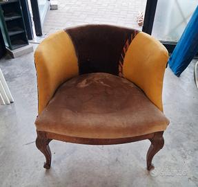 poltrona legno 