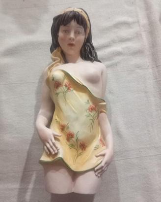 Statua Capodimonte Cortese vintage tiratura limita