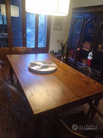 Tavolo legno massello