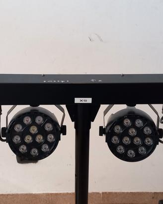 barra par led equinox rgbw dmx