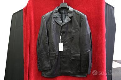 GIACCA  PELLE 3 BOTTONI UOMO TG  XXL