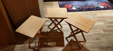 Tavolini pieghevoli