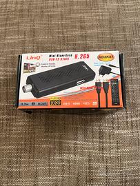 Decoder Digitale Terrestre DVB-T2 H.265 Full HD