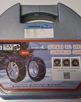 Catene da neve 9mm Mondo Autoricambi KNS ZN095KW