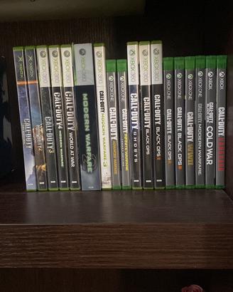 Call of duty series per xbox
