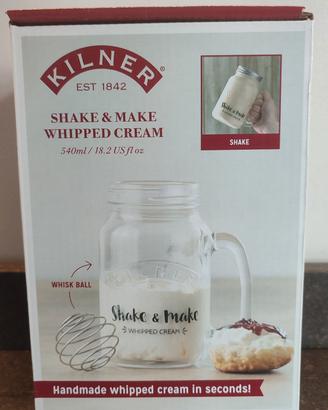 Barattolo Monta panna NUOVO Kilner 