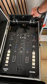 Mixer dj Mixars duo Mk2 DVS completo + flightcase