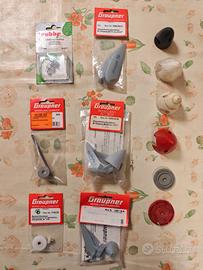 Lotto ricambi e pellicole da collezione modellismo