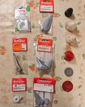 Lotto ricambi e pellicole da collezione modellismo