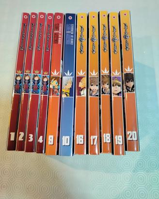 3 Serie complete volumi Kingdom Hearts