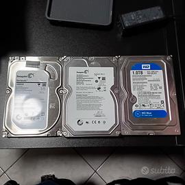 N.3 Hard Disk 1TB 1000GB 3.5 POLLICI