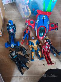 supereroi con vehiculi