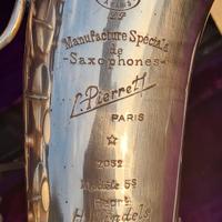RARISSIMO SASSOFONO SAX PIERRET ARGENTATO, 1931!!