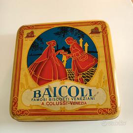 Scatola biscotti Baicoli colussi
