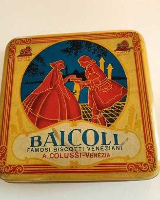 Scatola biscotti Baicoli colussi