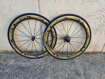Ruote bici corsa carbonio 11v