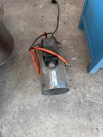 Stufa a gas generatore aria calda inox kcal/h1220f