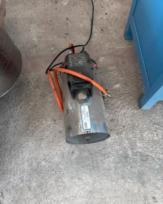 Stufa a gas generatore aria calda inox kcal/h1220f