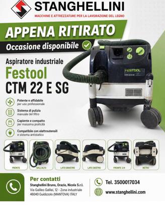 aspiratore industriale Festool