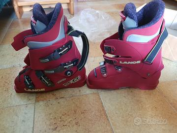 Scarponi LANGE XZERO6 ACD Ciliegia Cherry Red 40.5