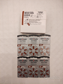 Batterie apparecchi acustici