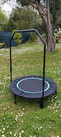 Mini trampolino fitness conmaniglia