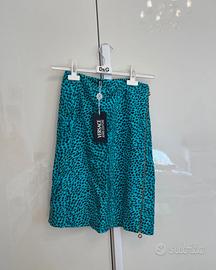 gonna di versace azzurra