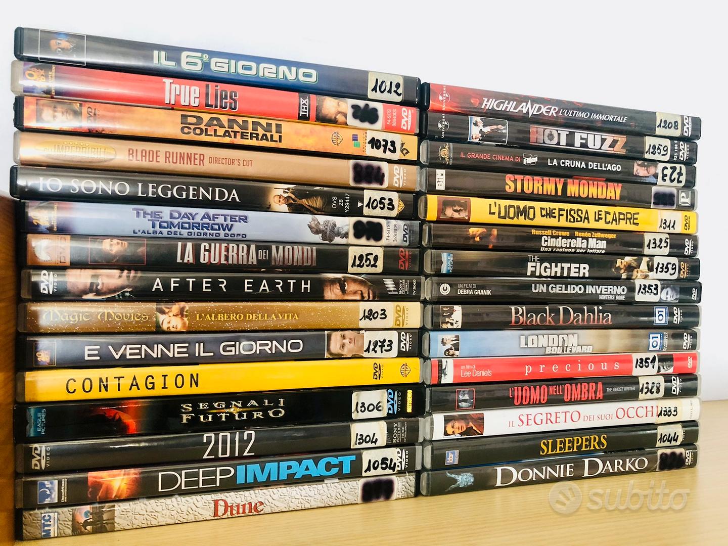 Lotto 120 DVD originali film vari - Musica e Film In vendita a Reggio ...