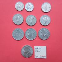 Monete Repubblica Italiana, anni 1948, 1949, 1950