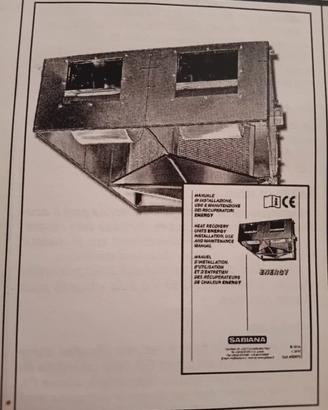 scambiatore aria  / recuperatore energy 