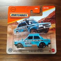 Matchbox - 1970 Datsun 510 rally 