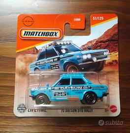 Matchbox - 1970 Datsun 510 rally 