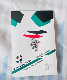 Spilla argento 925 Ciao Italia 90