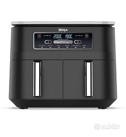 Ninja Foodi Dual Zone Friggitrice ad Aria, 7.6L, 
