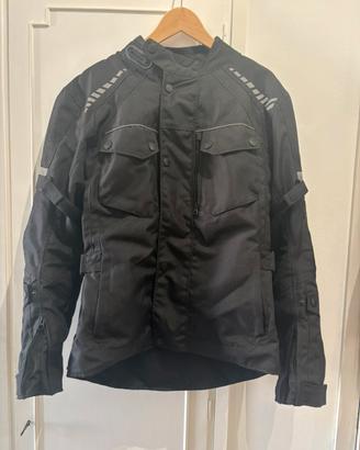 Giacca Moto Xena Uomo Nera 3 strati 4 stagioni L