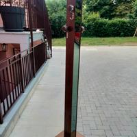 Attaccapanni appendiabiti vintage anni 70 specchio