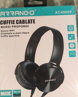 cuffie cablate