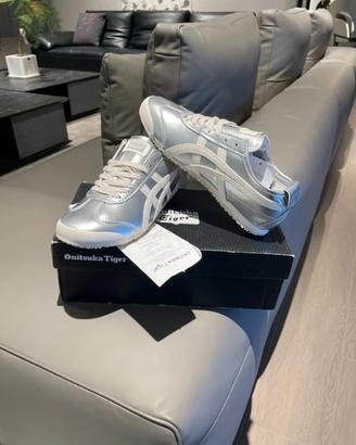 Onitsuka Tiger Mexico 66 Argento 40.5