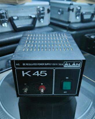 Alimentatore stabilizzato DC Alan/CTE K45.