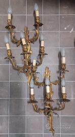 Lampadari da parete 5 candele