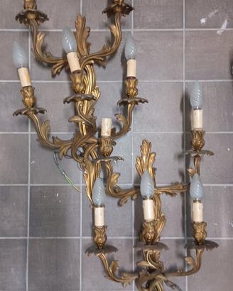 Lampadari da parete 5 candele