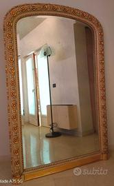 Antica specchiera veneziana laccata