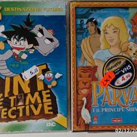 LOTTO 2 DVD CARTONI ANIMATI-FLINT DETECTIVE,PARVA