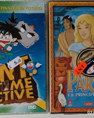 LOTTO 2 DVD CARTONI ANIMATI-FLINT DETECTIVE,PARVA