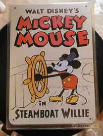 Mickey Mouse 2 targhe / tabelle