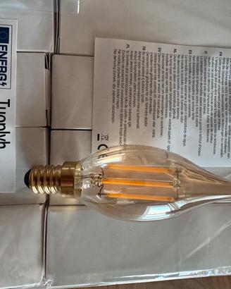 Lotto lampadine LED E14 effetto vintage – nuove